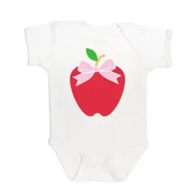 * Red Apple w/ Bow Bodysuit