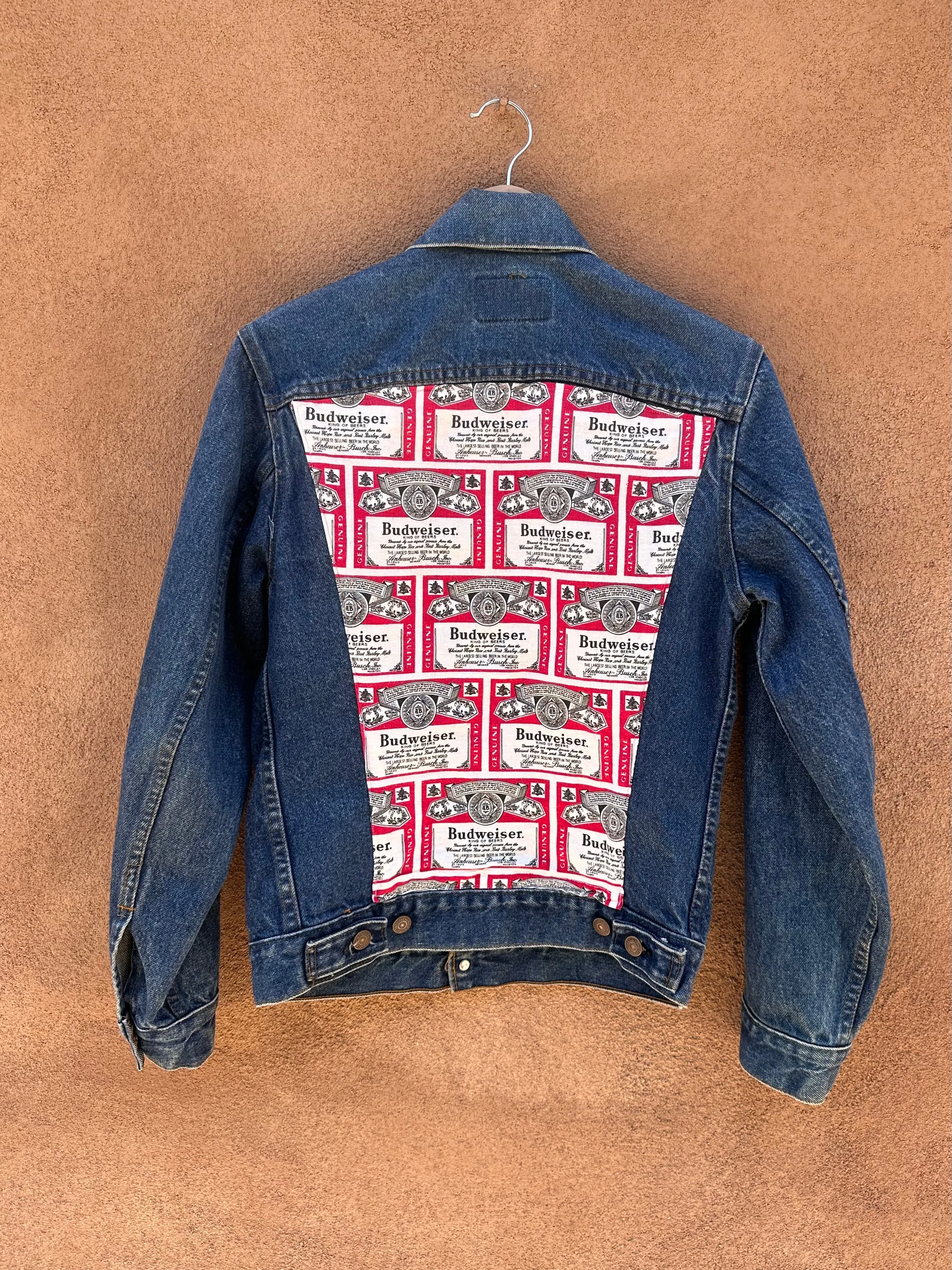 1970's Levi's Trucker Jacket Type II 70506-0216 with Budweiser Panel