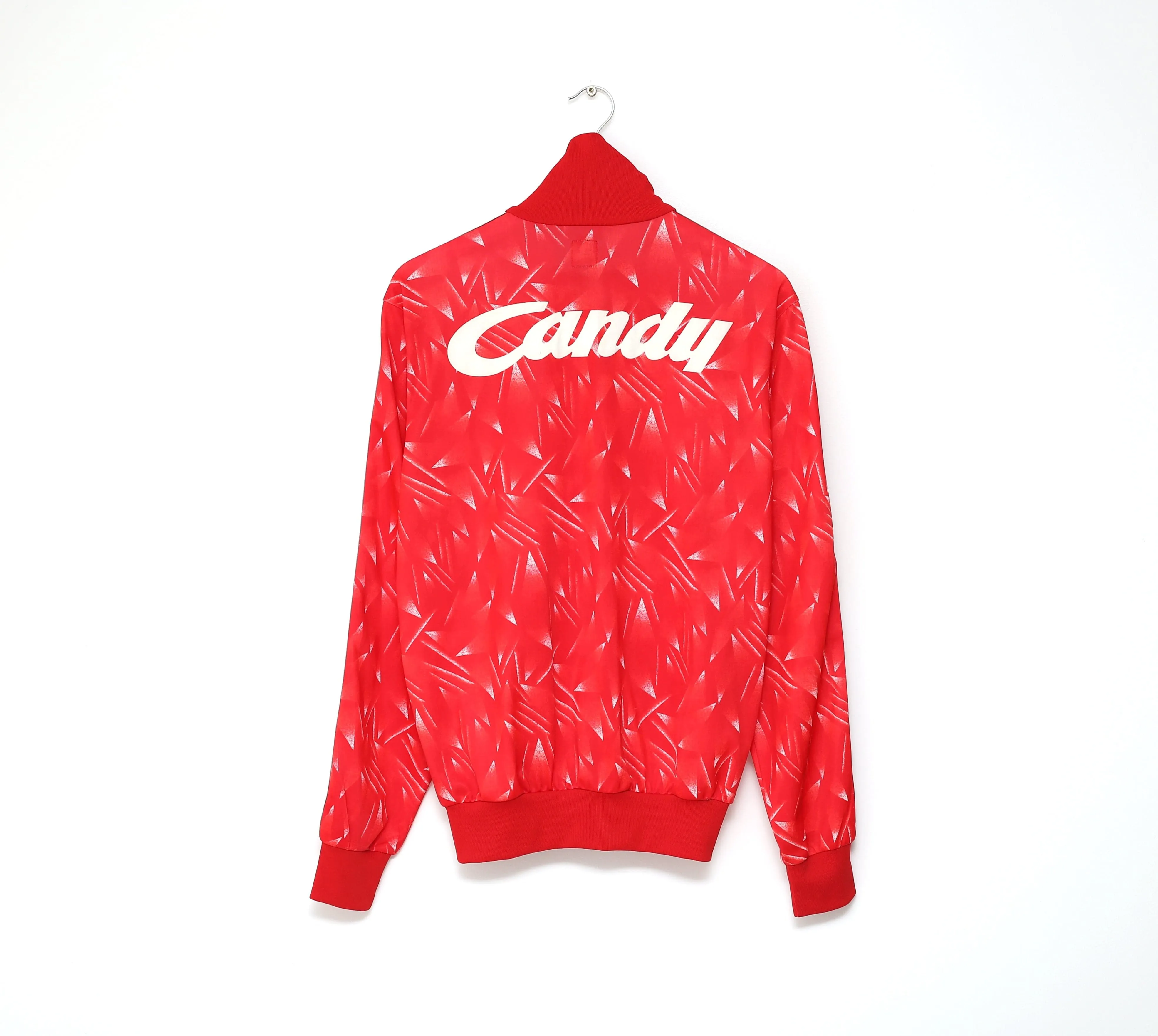 1989/91 LIVERPOOL Retro adidas Originals Candy Football Jacket Track Top (M)