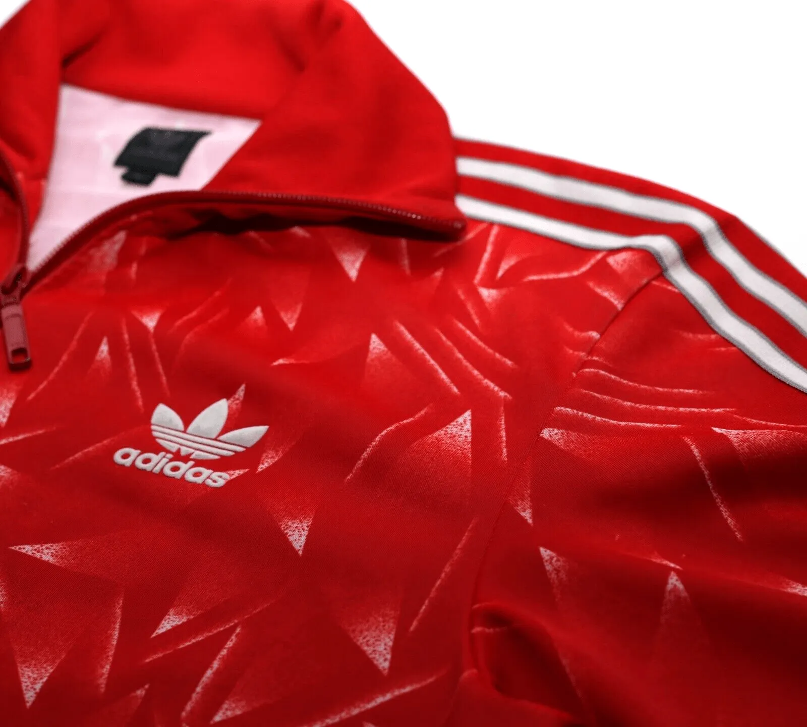 1989/91 LIVERPOOL Retro adidas Originals Candy Football Jacket Track Top (M)