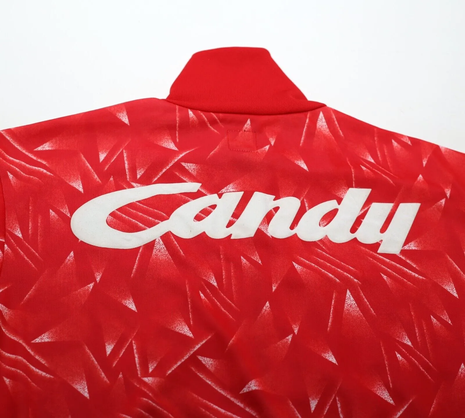 1989/91 LIVERPOOL Retro adidas Originals Candy Football Jacket Track Top (M)