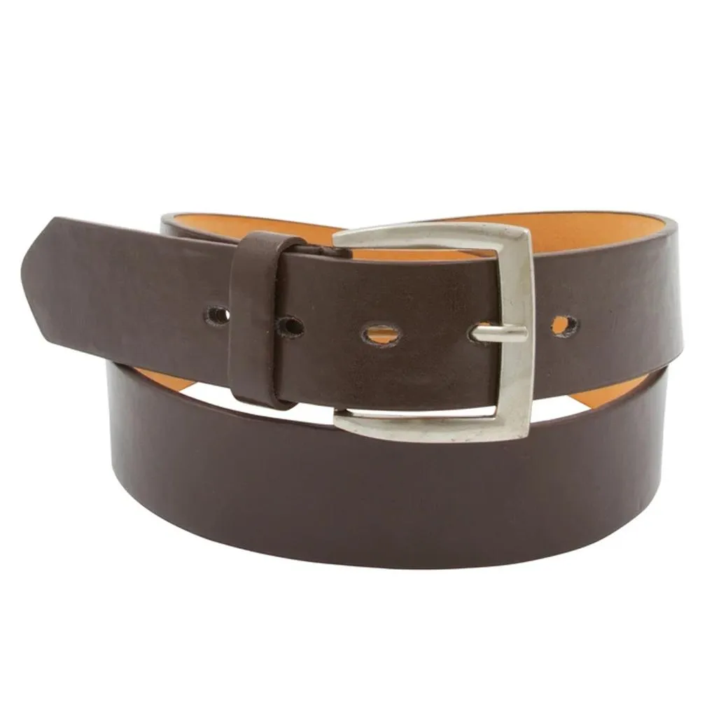 2-Pack: Men's Black & Brown Solid Belts