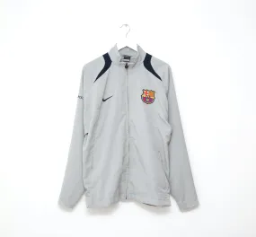 2006/07 BARCELONA Vintage Nike Track Top Football Jacket (XL)