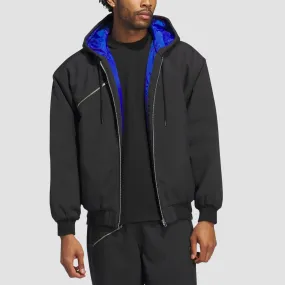 adidas Shmoofoil Nylon Canvas Jacket Black/Team Royal Blue