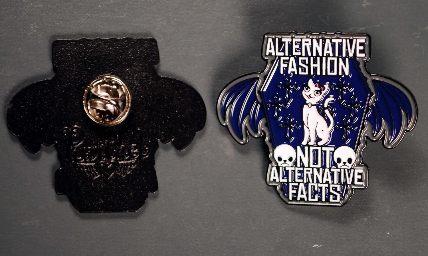 Alternative Fashion not Alternative Facts Pin