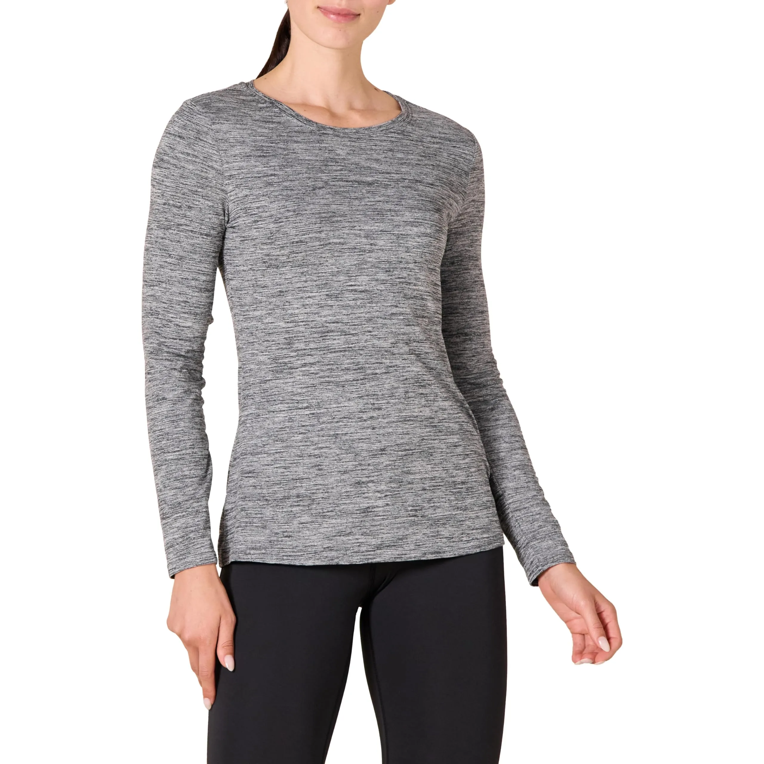 Amazon Essentials Women's Tech Stretch Long-Sleeve T-Shirt (Available in Plus Size)