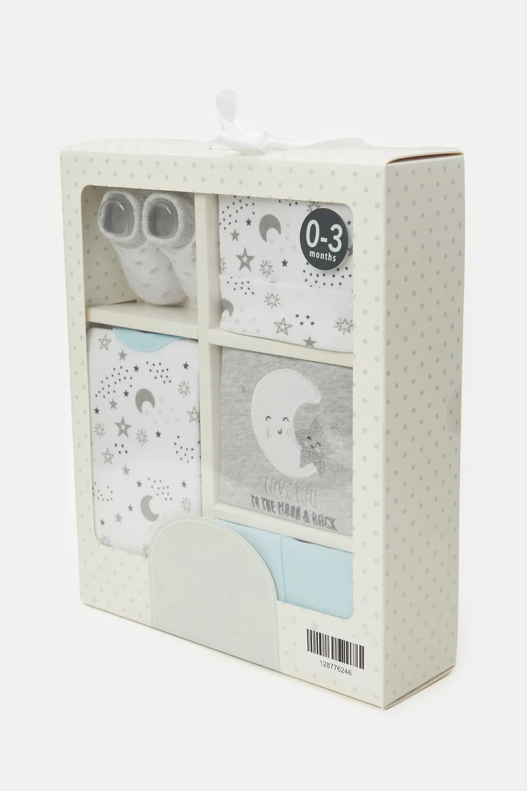 Baby Blue Moon Print Gift Set (5 Piece)