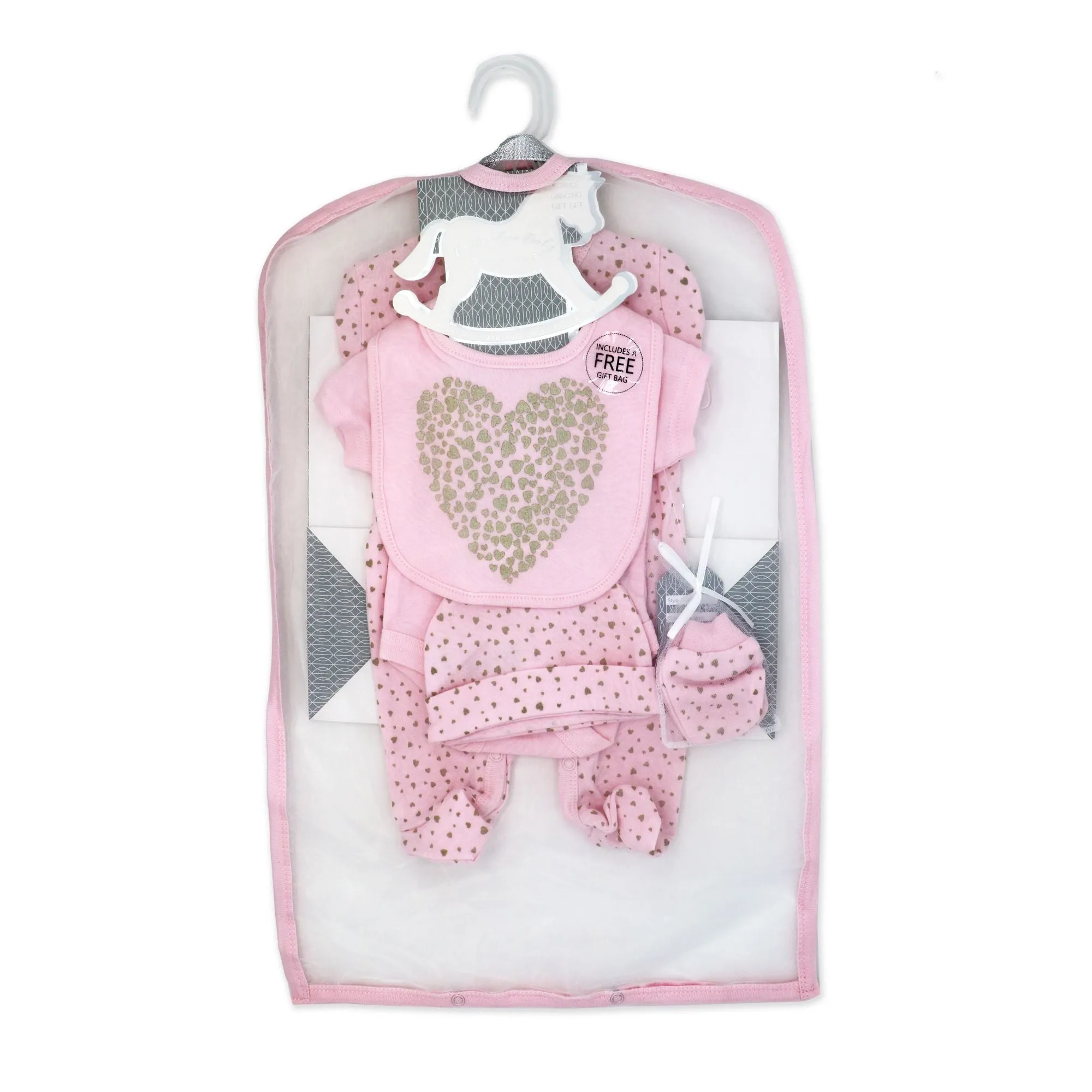 Baby Gift Set - Hearts