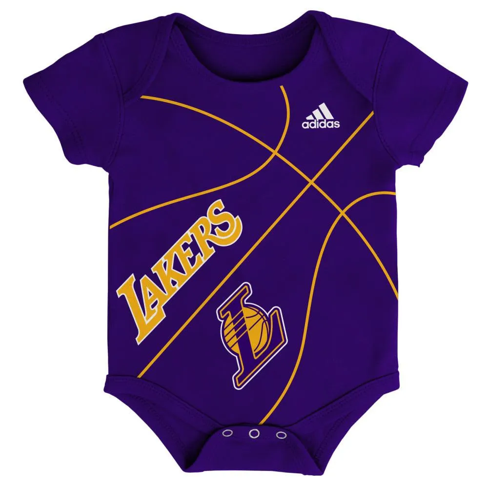 Baby Lakers Fan Basketball Bodysuit