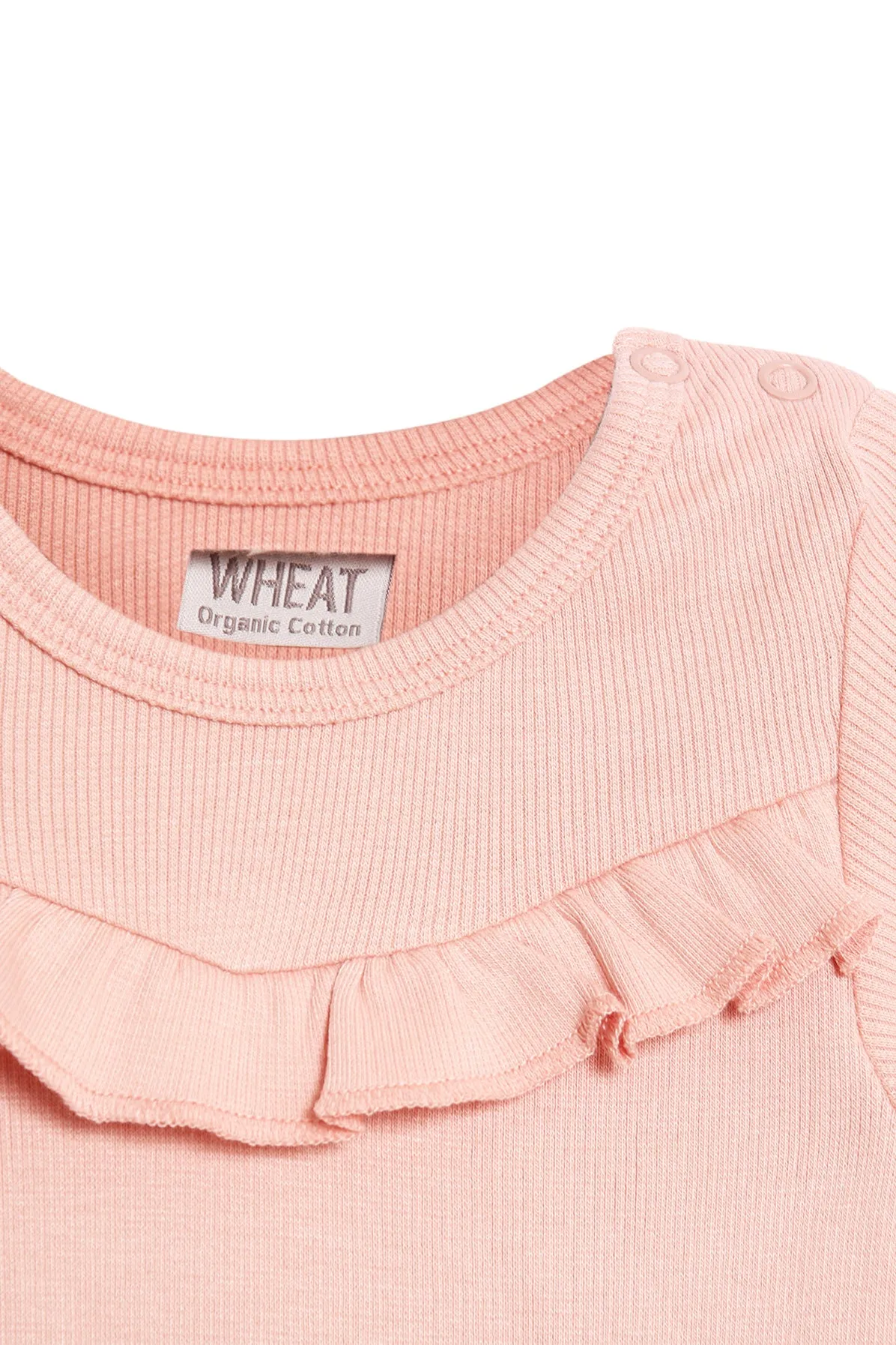 Baby Onesie Wheat Ruffle