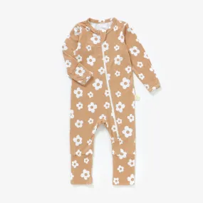 Bamboo Zip Pajamas | Daisies