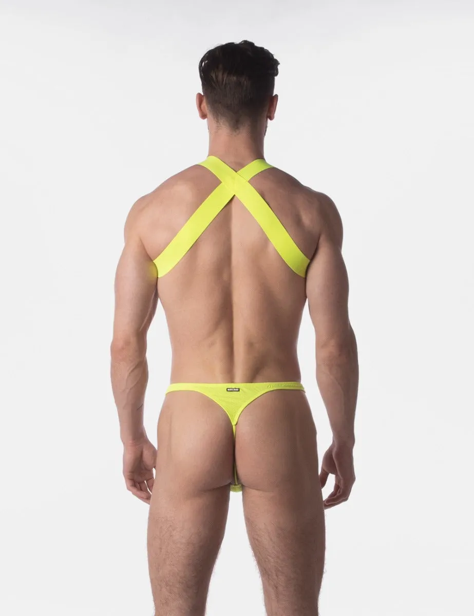 Barcode Berlin Thong Ronak Neon Green White Black