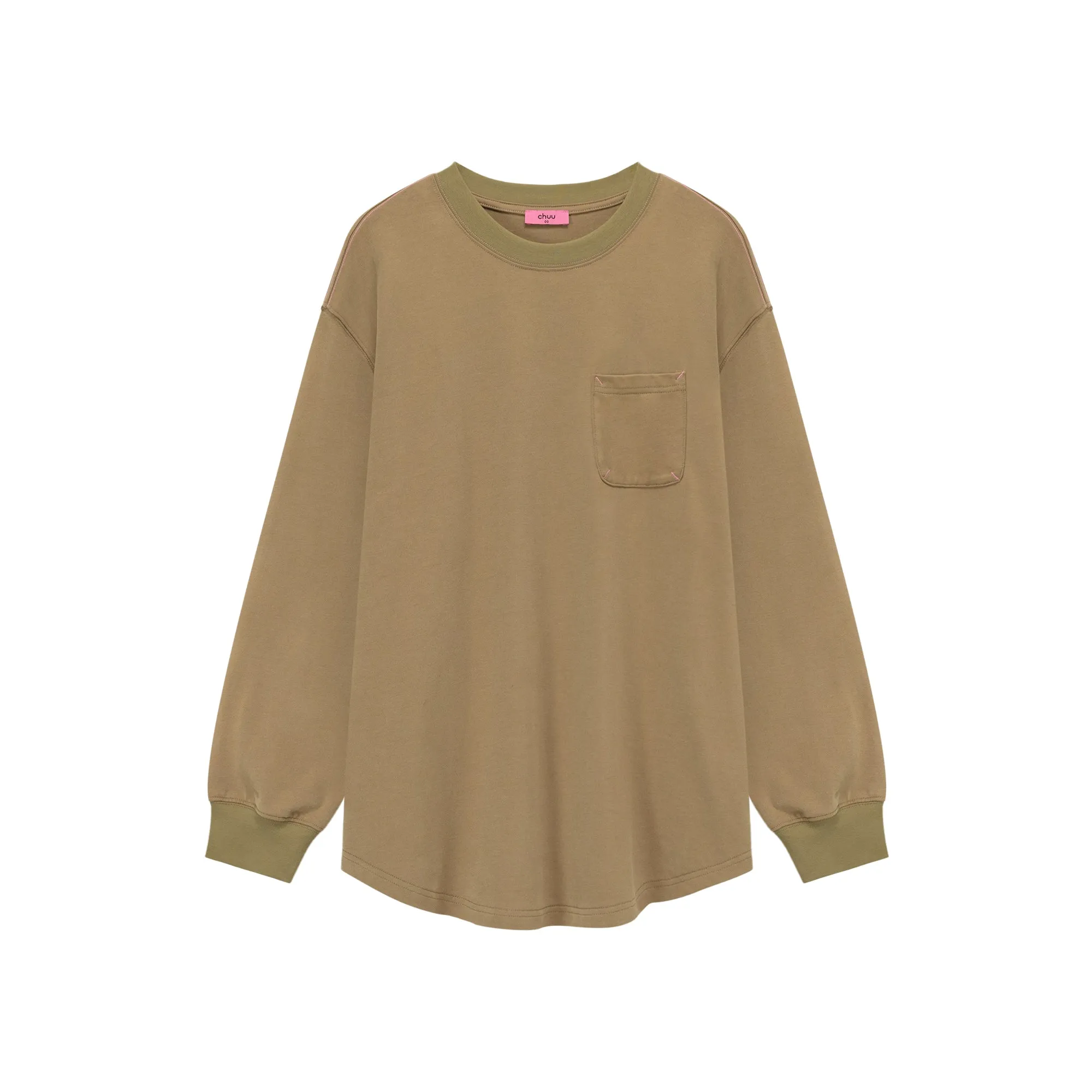 Basic Boxy Long Sleeve T-Shirt