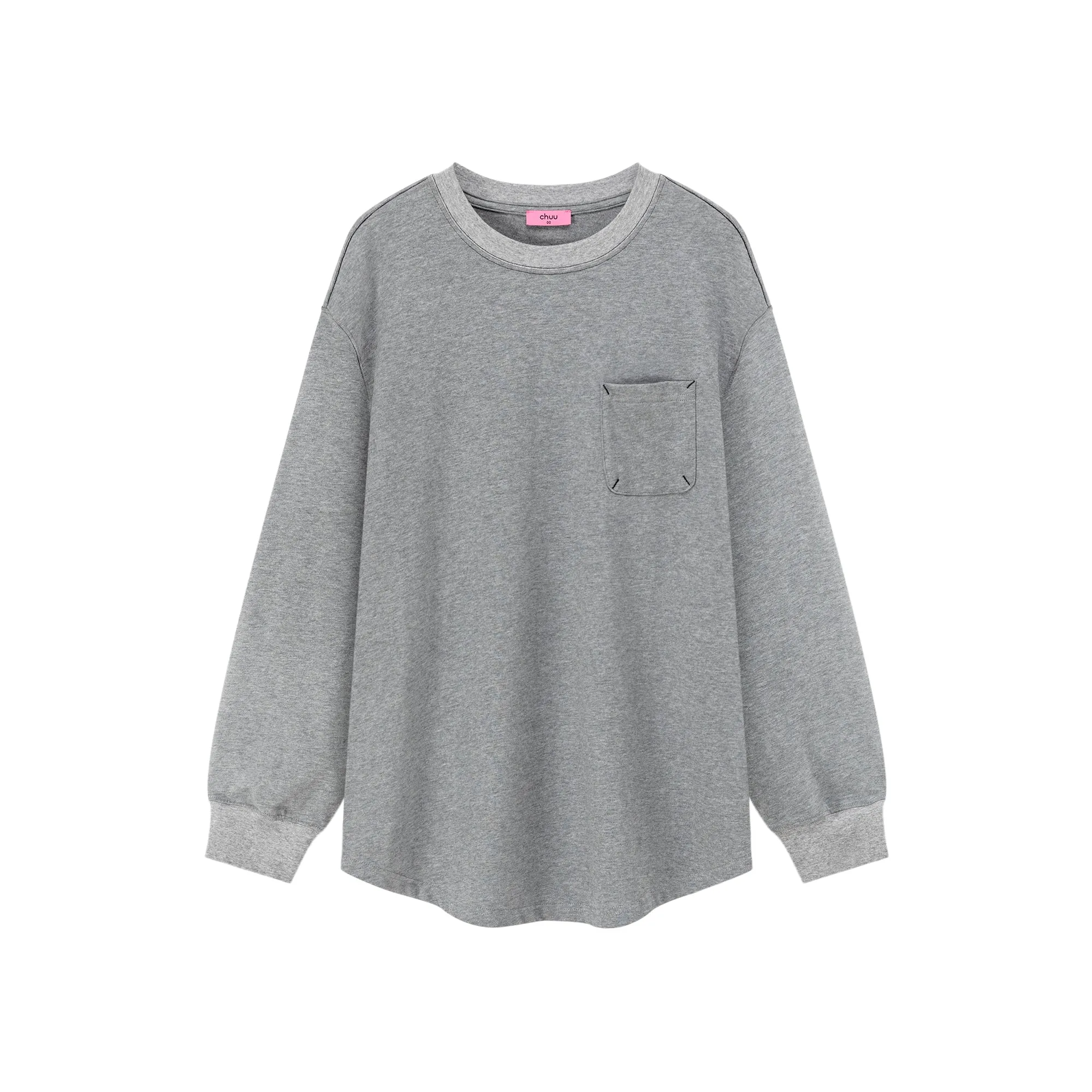 Basic Boxy Long Sleeve T-Shirt