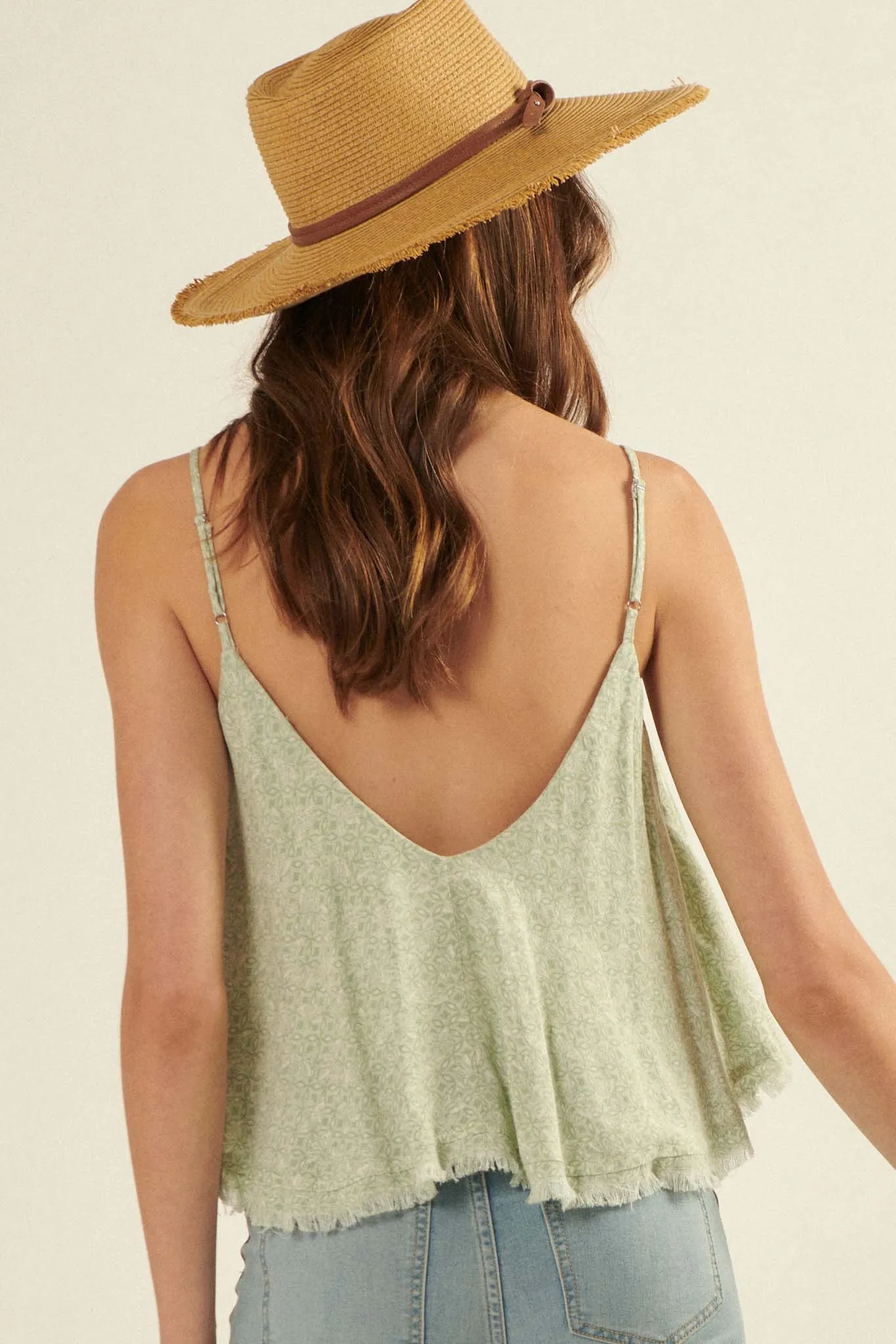 Beautifully Lost Flounce Ruffle Print Bodysuit