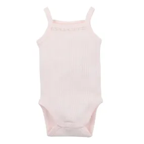 BEBE PINK POINTELLE BODYSUIT