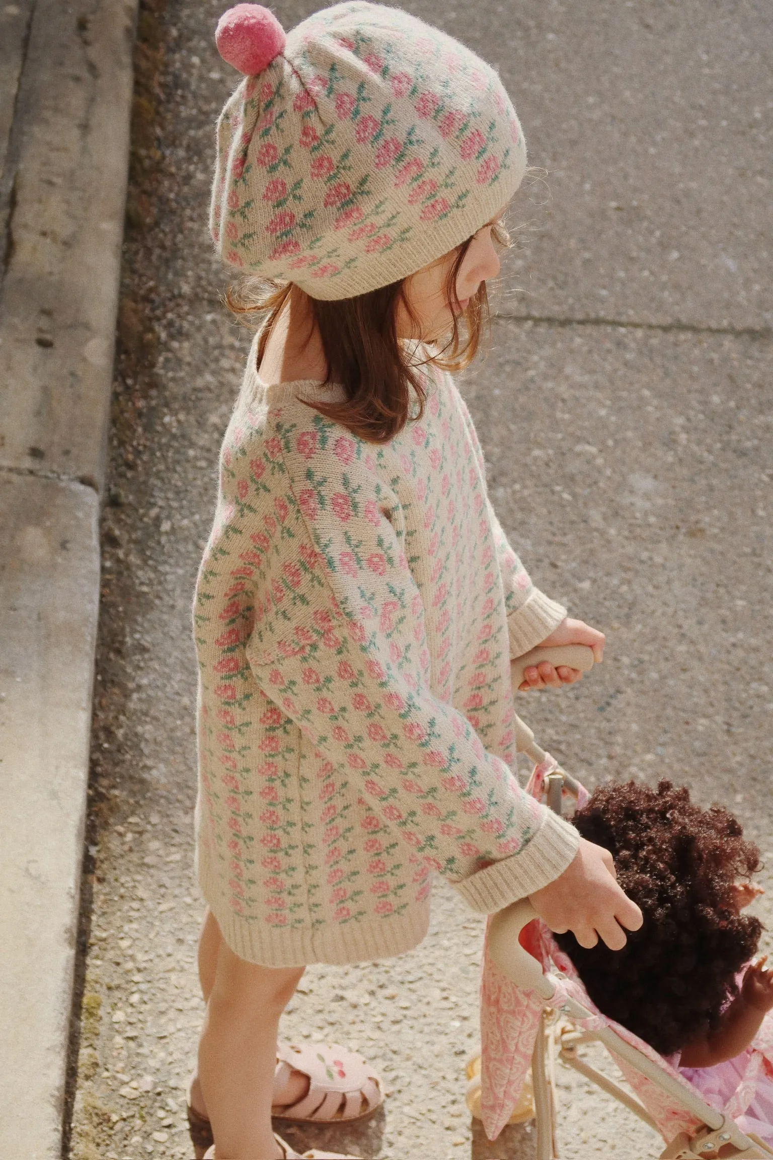 Belou Knit Dress | Rose