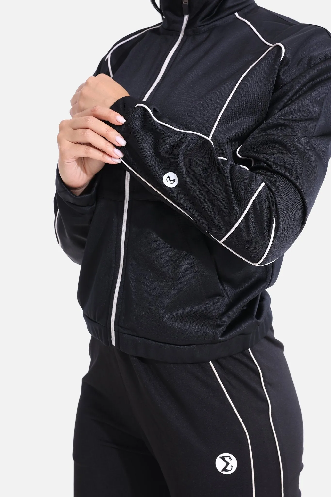 Black Tracksuit Jacket