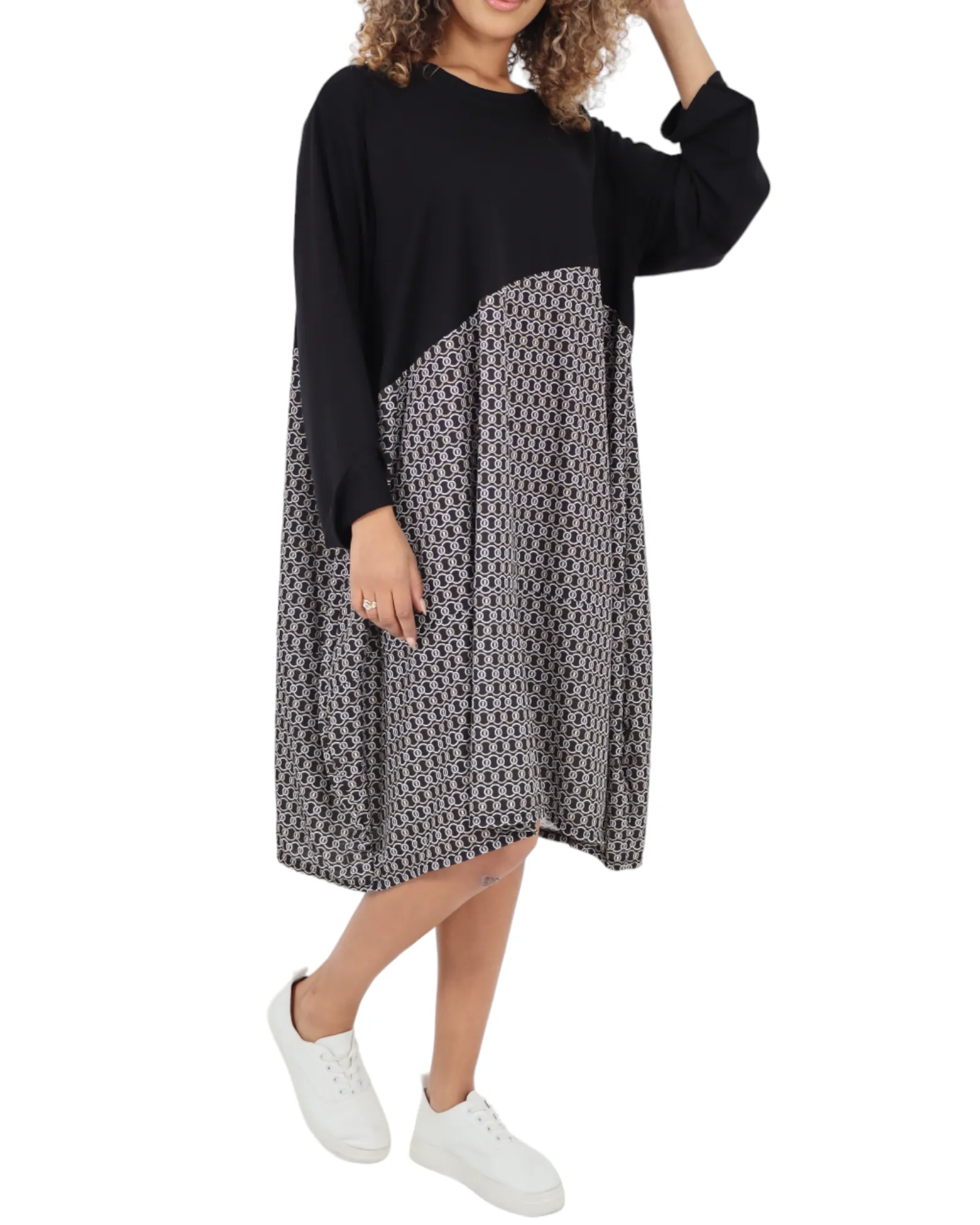 Casual Wear Printed Midi Dress