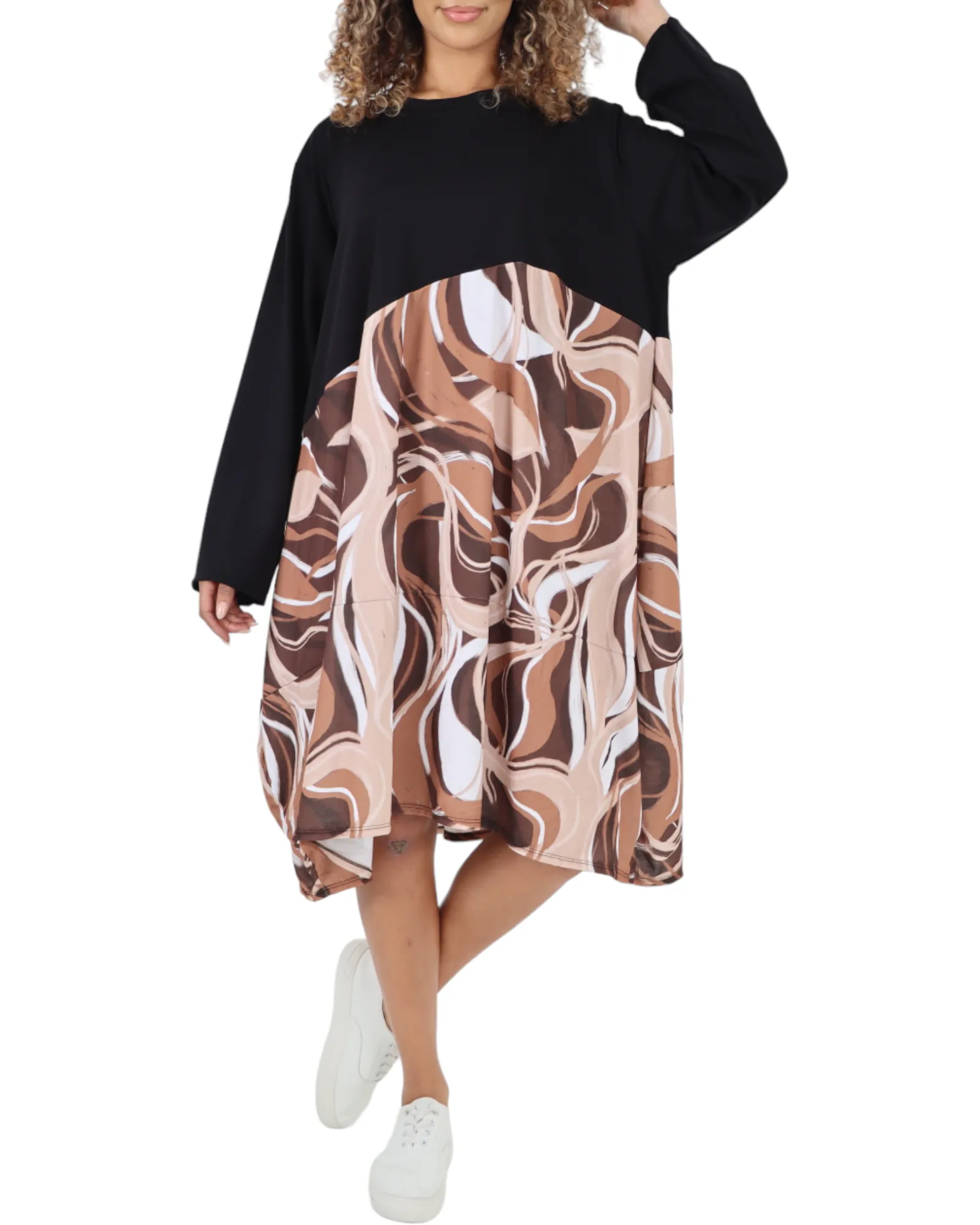 Casual Wear Printed Midi Dress