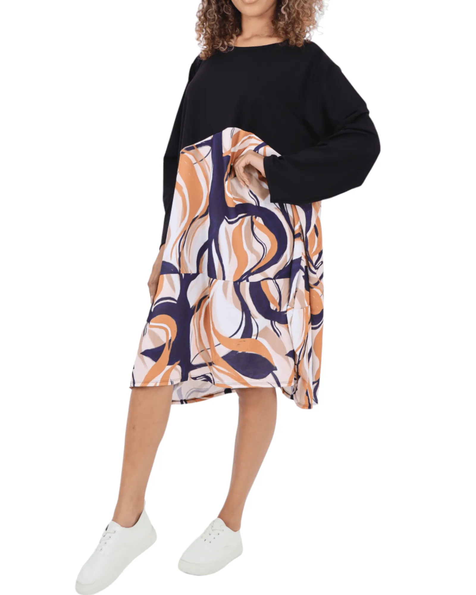 Casual Wear Printed Midi Dress