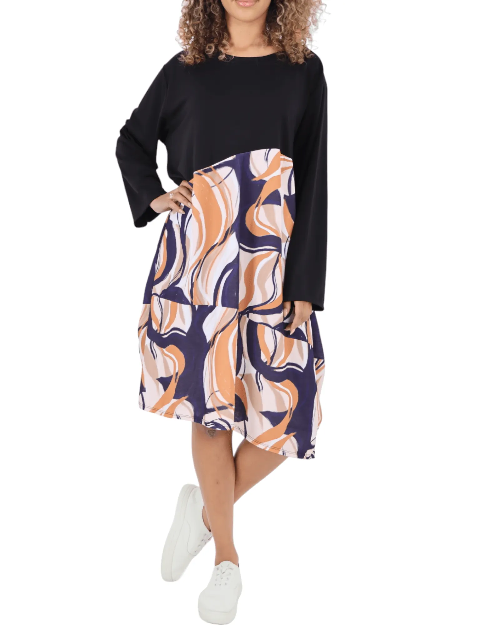 Casual Wear Printed Midi Dress