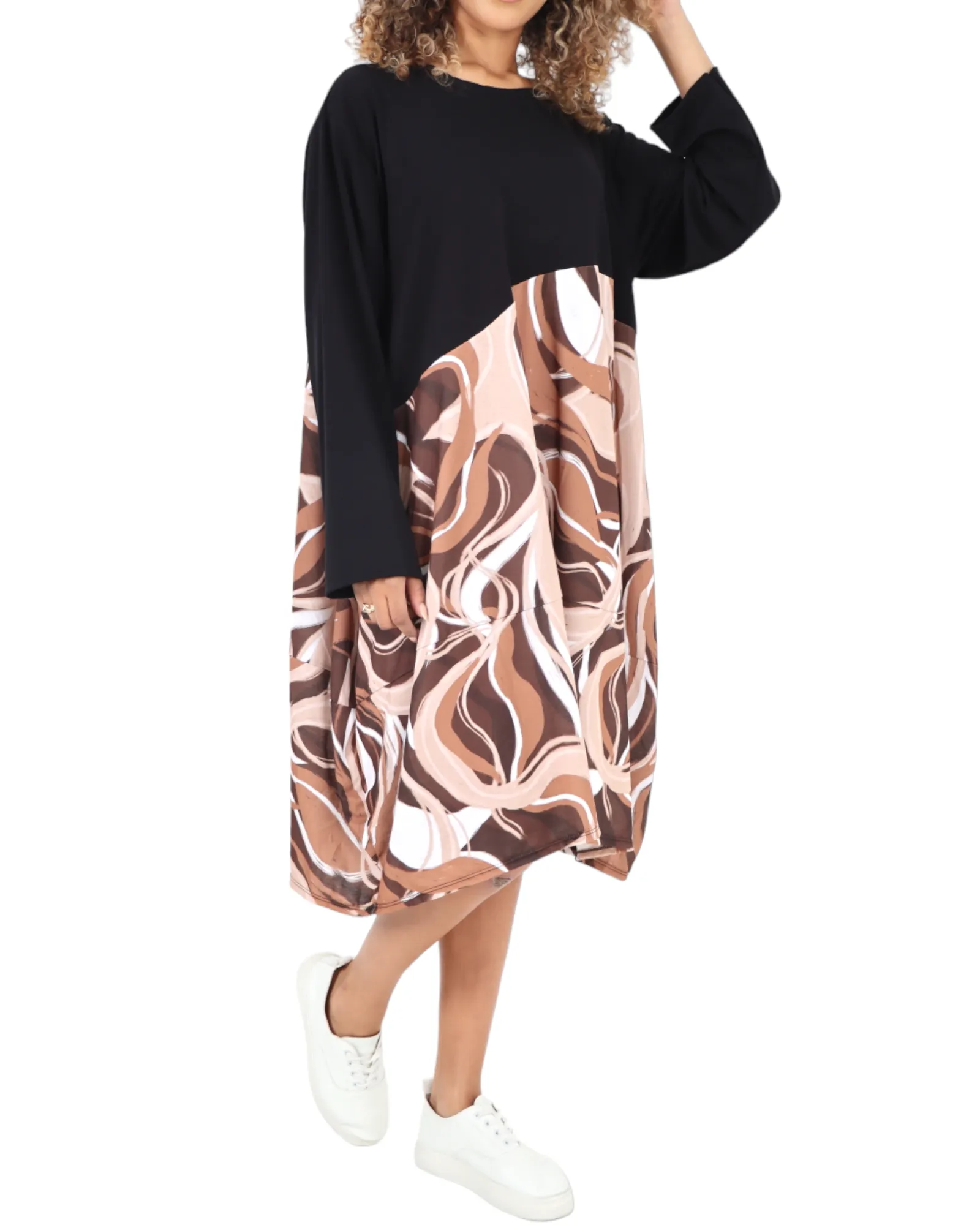 Casual Wear Printed Midi Dress