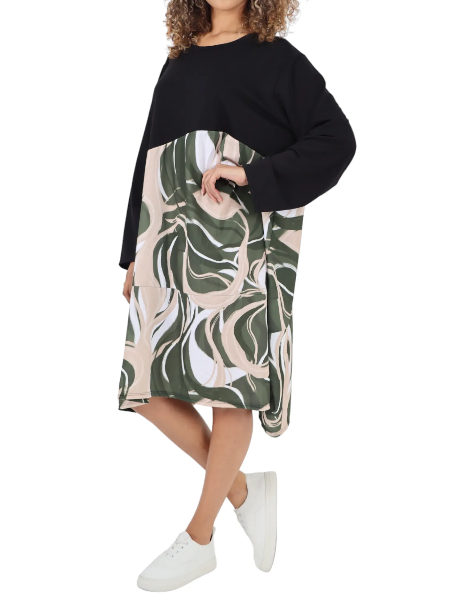 Casual Wear Printed Midi Dress