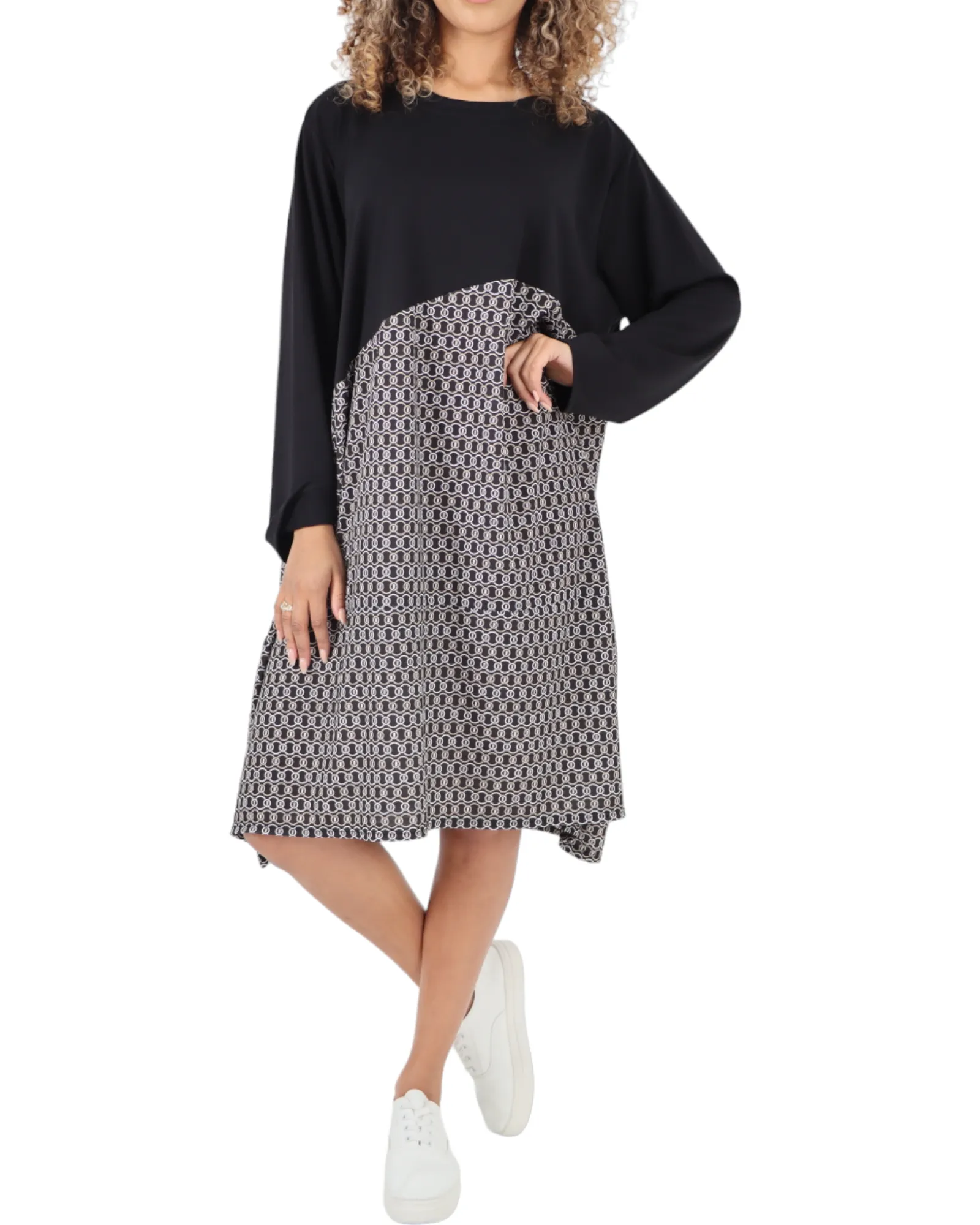 Casual Wear Printed Midi Dress