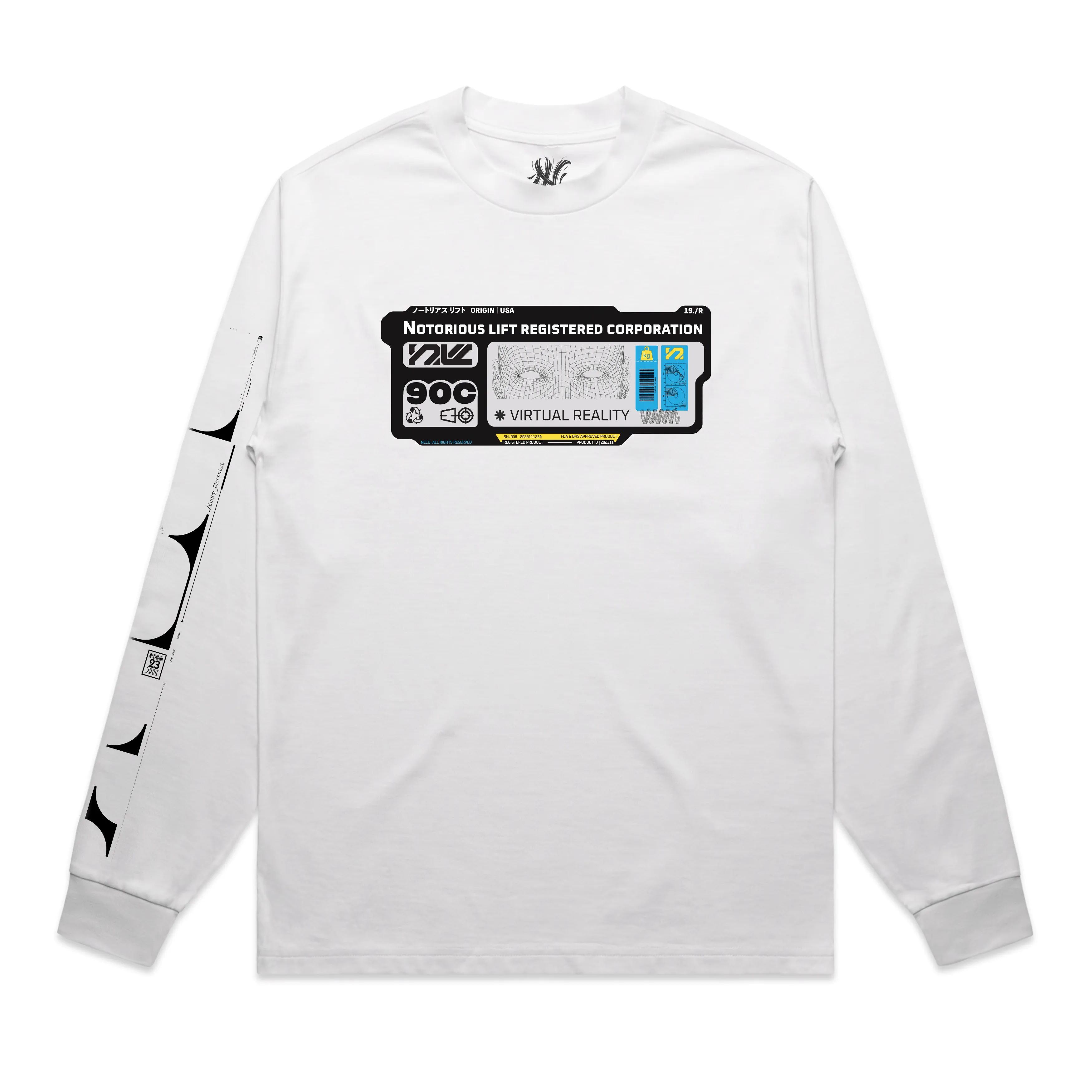 Corp Long Sleeve White