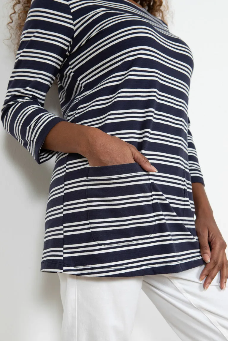 Costal Tunic Basic Stripe