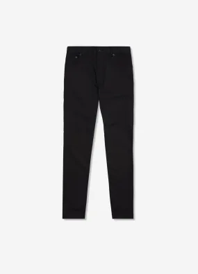 Cotton Stretch Chinos Black