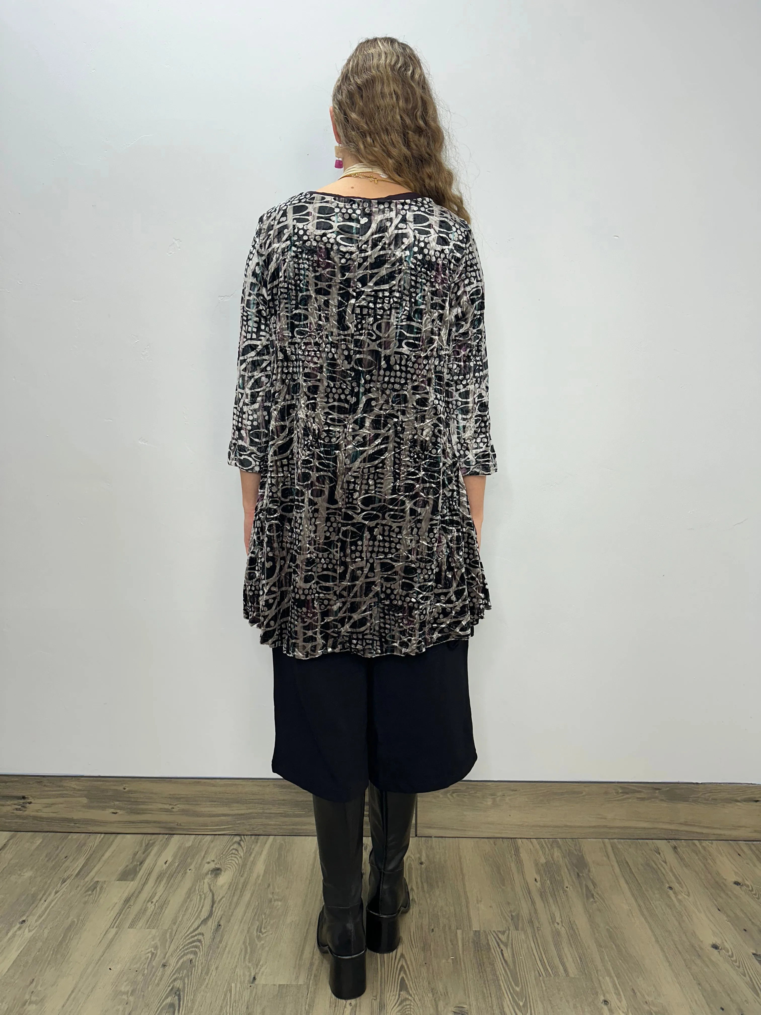 Crushed Velvet Twilight Dima Tunic