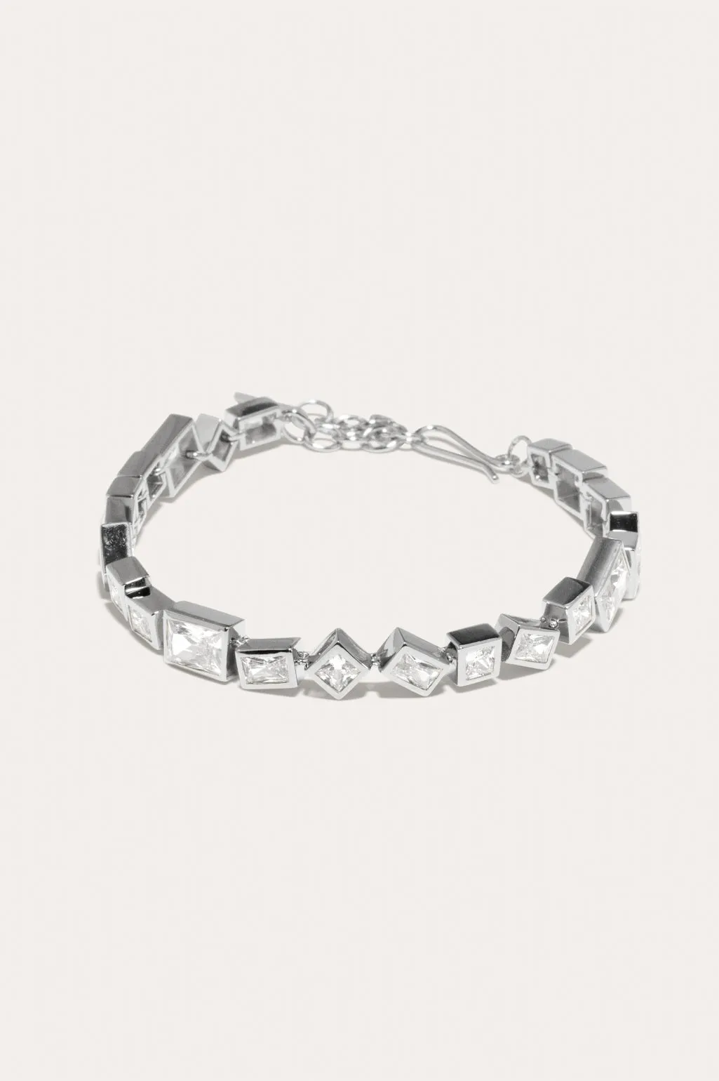 Dare - Zirconia and Recycled Silver Bracelet