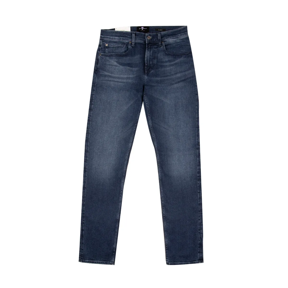 Dark Blue Slimmy Stretch Tek Rebus Jeans