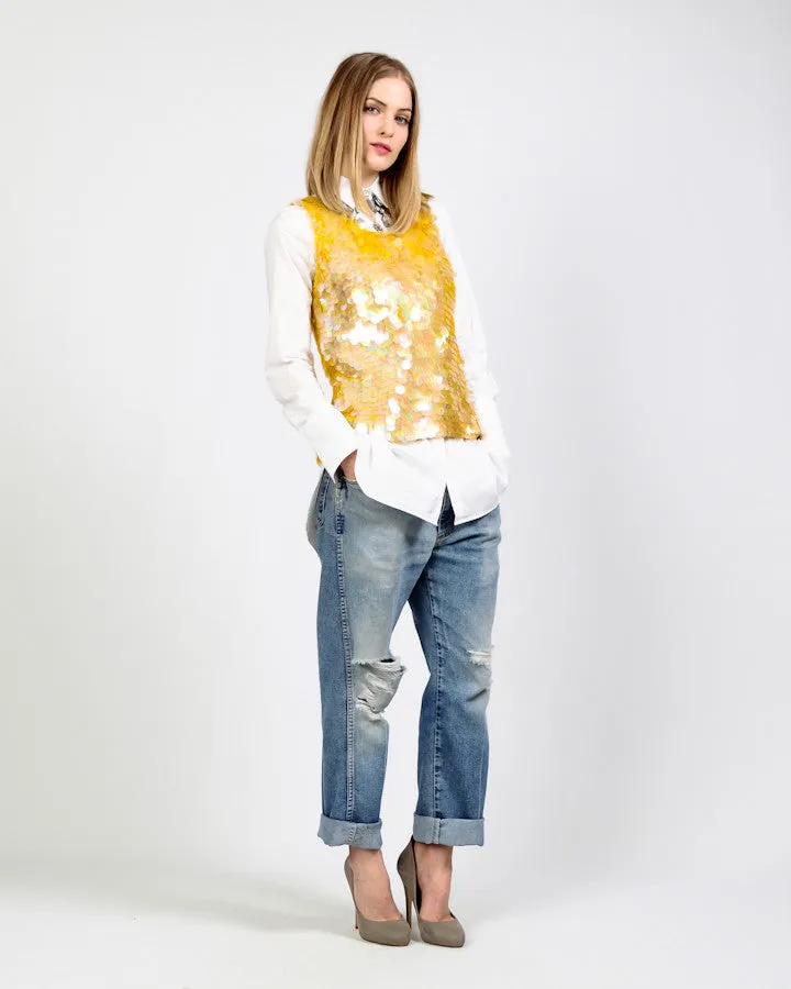 Deadstock Paillette Sequin Sweater