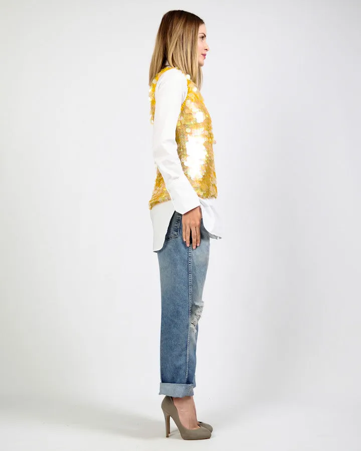 Deadstock Paillette Sequin Sweater