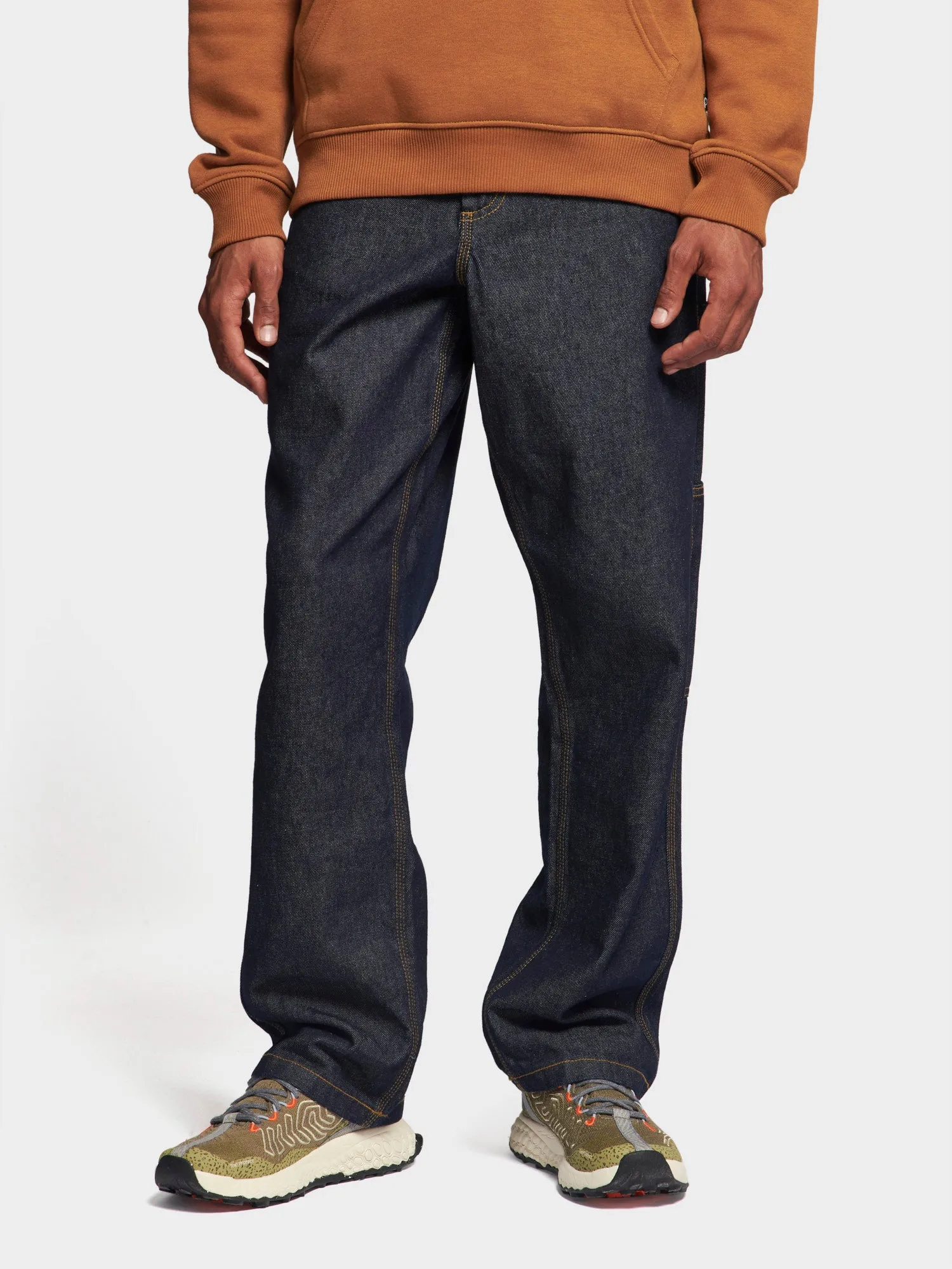 Denim Carpenter Pants in Rinse Denim