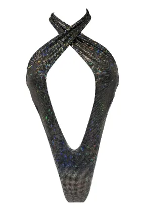 Diamond Dolls Cosmic Hallicon Bodysuit Black