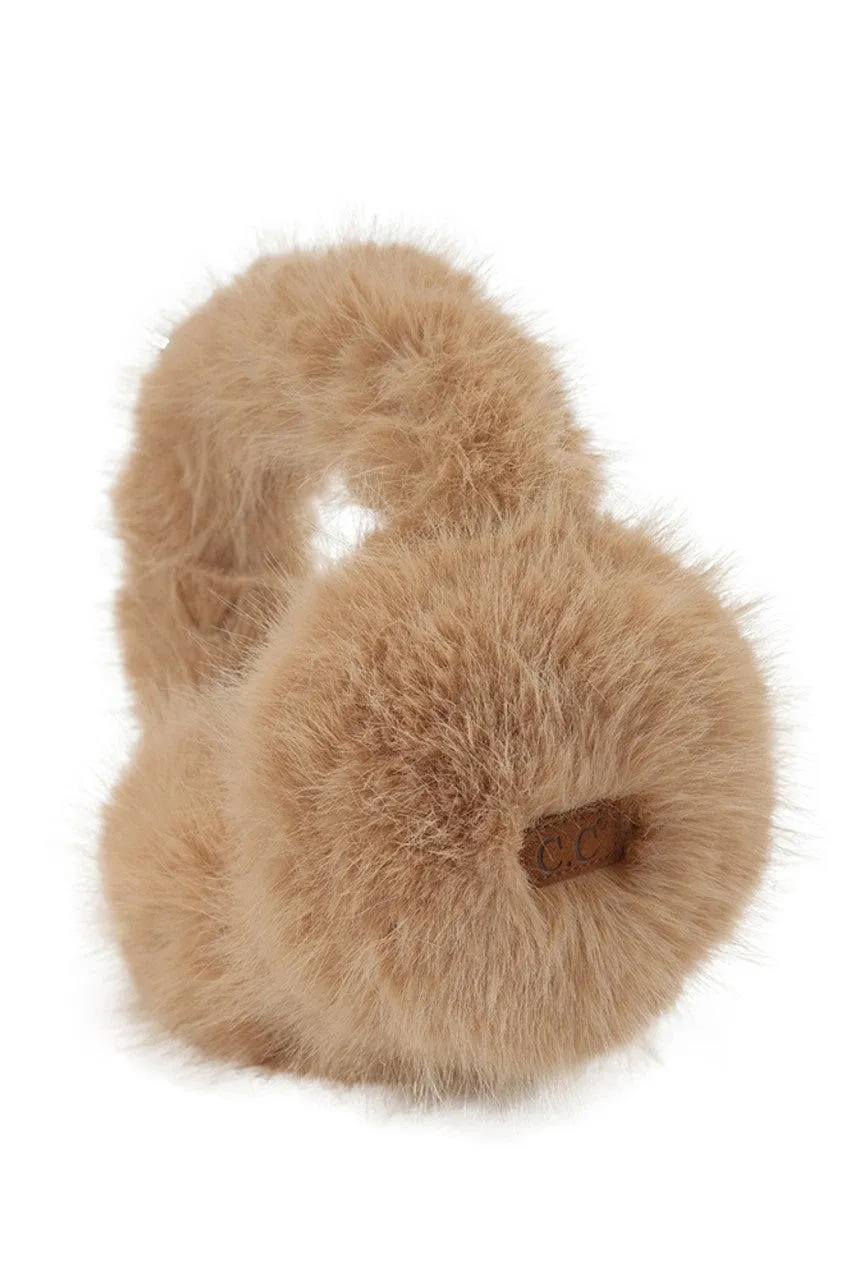 EMS4350 Long Faux Fur Cozy Earmuffs