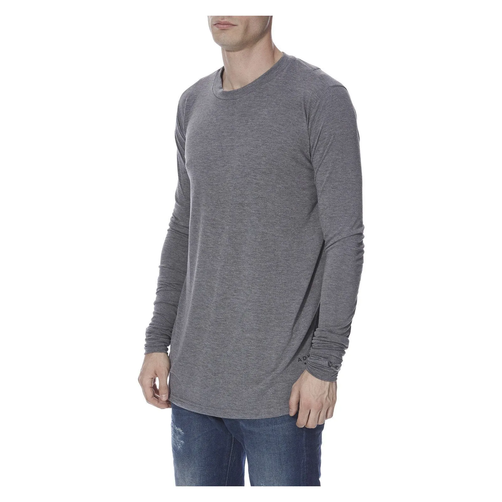 ESSENTIAL LONG SLEEVE TEE GREY