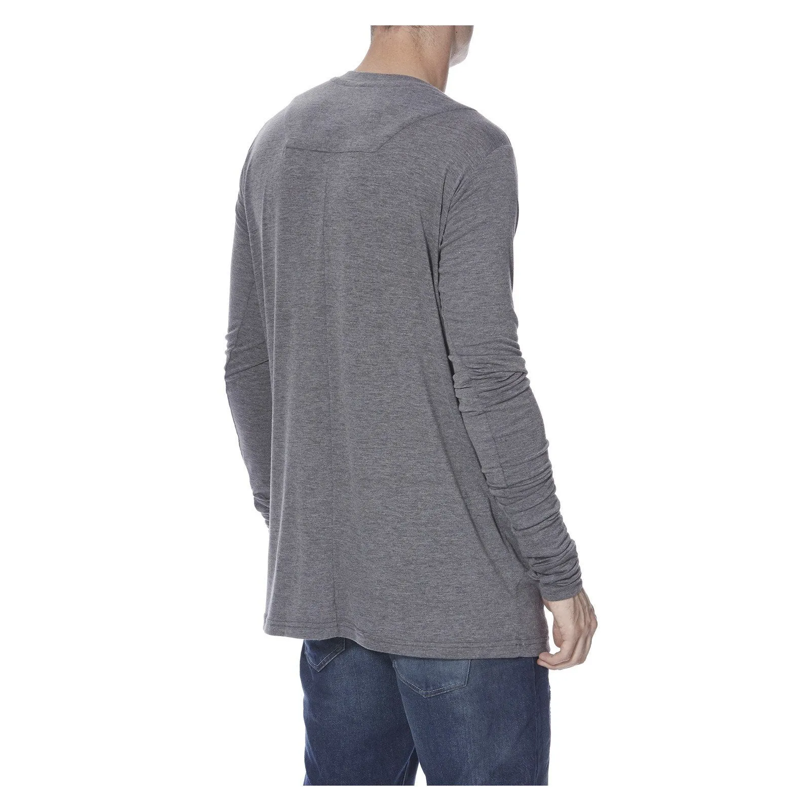 ESSENTIAL LONG SLEEVE TEE GREY