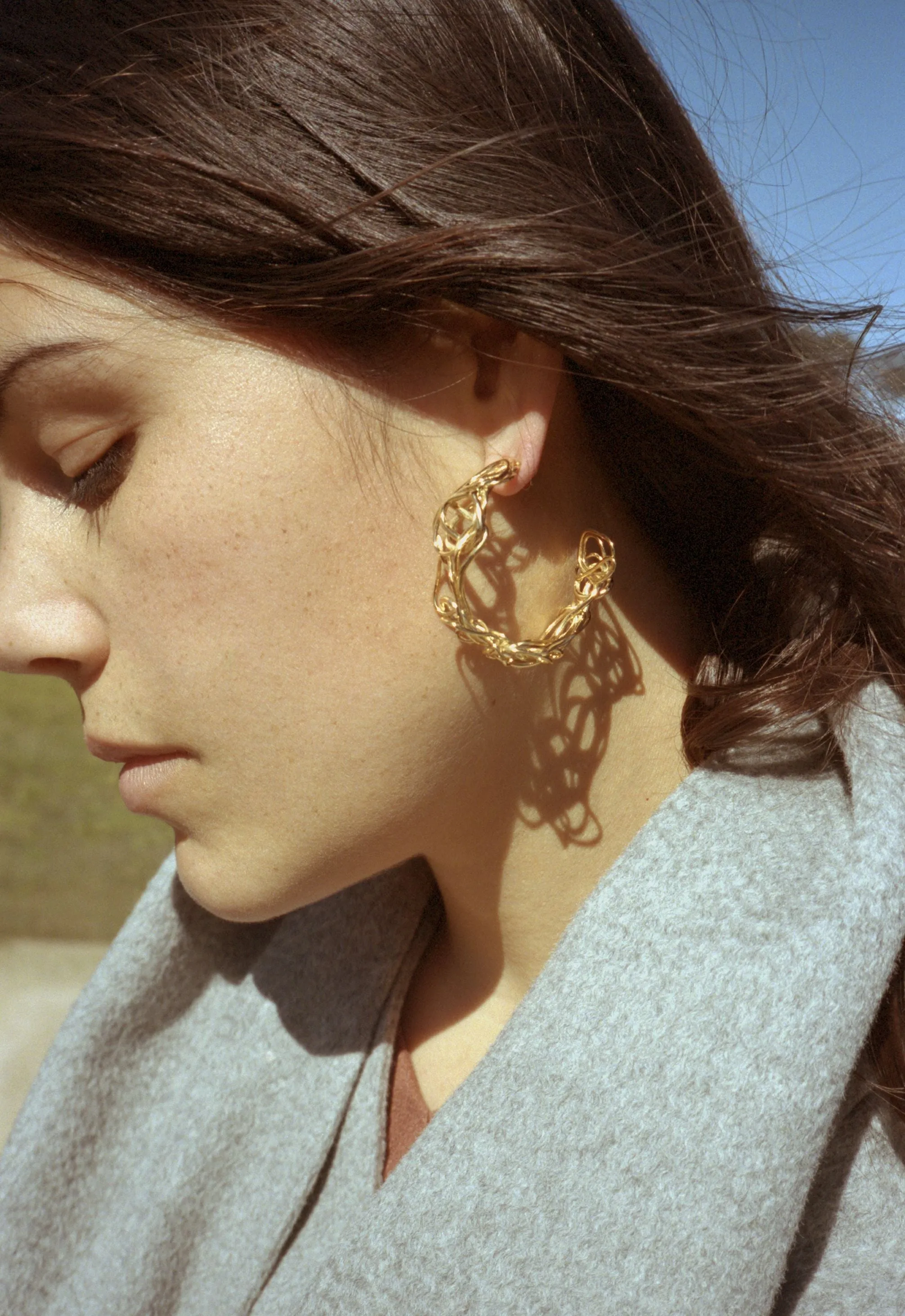 F38 - Gold Vermeil Earrings