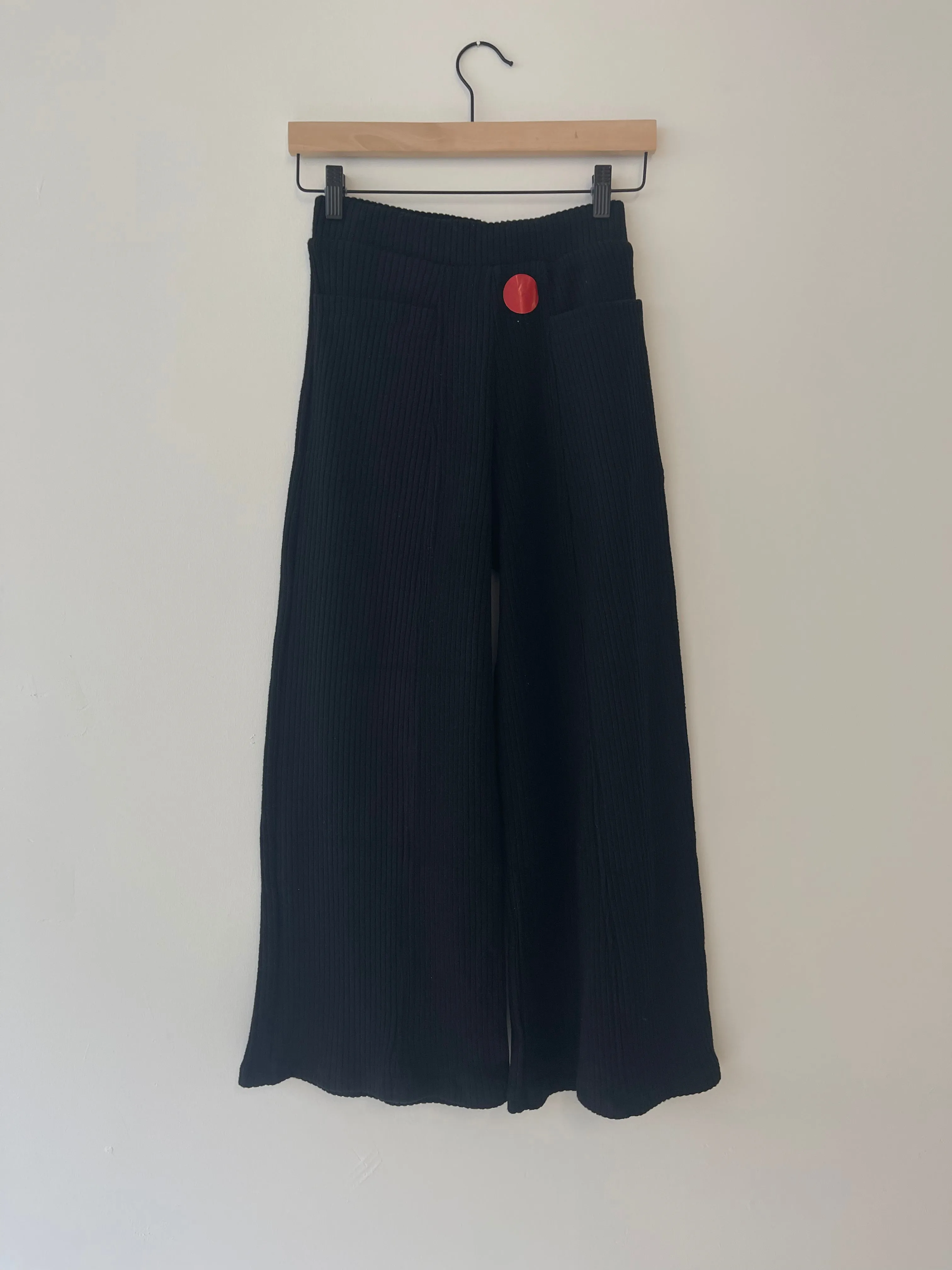 FALCO wide leg pant - XXS with uneven waistband