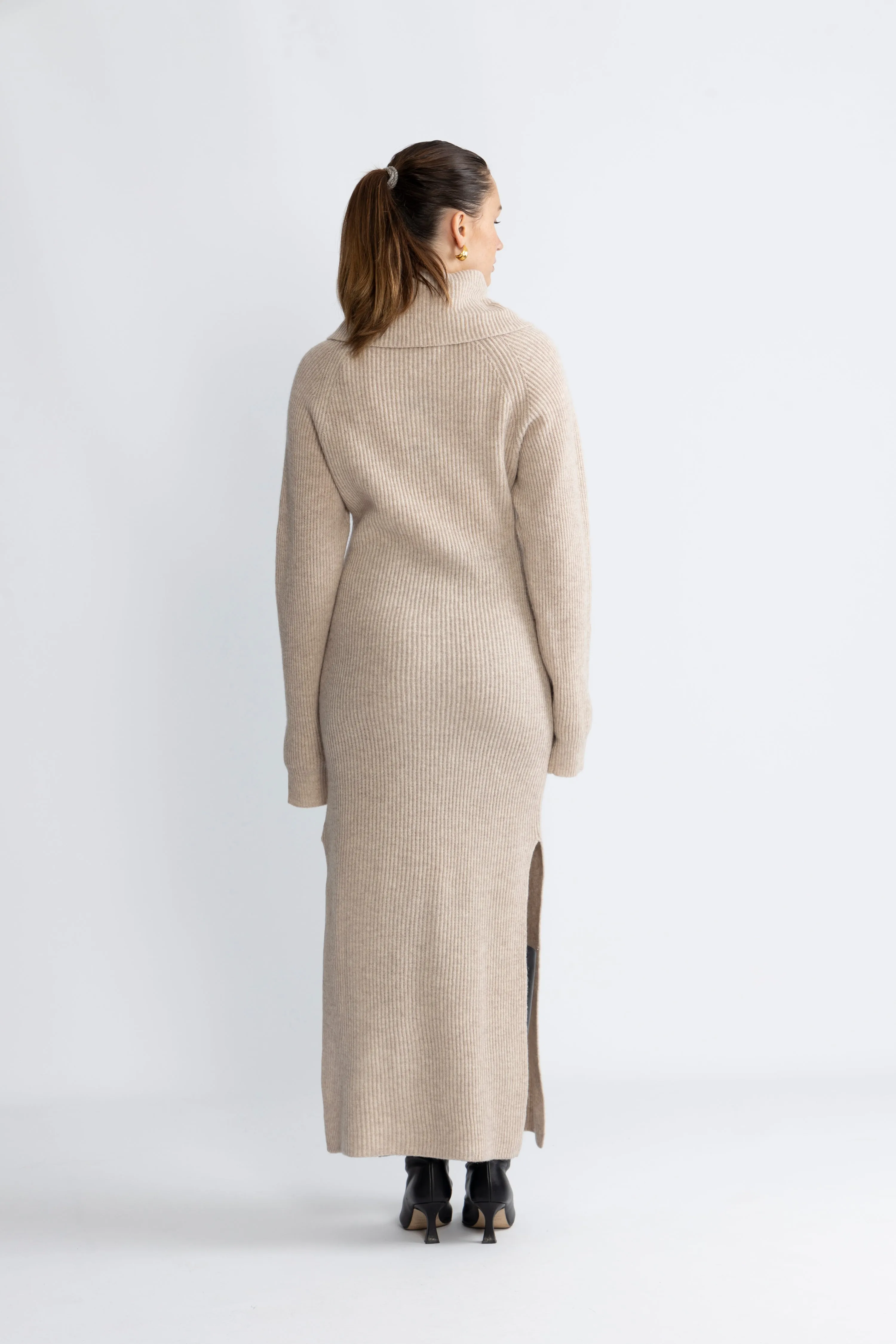 Fiona Knit Dress - Sand