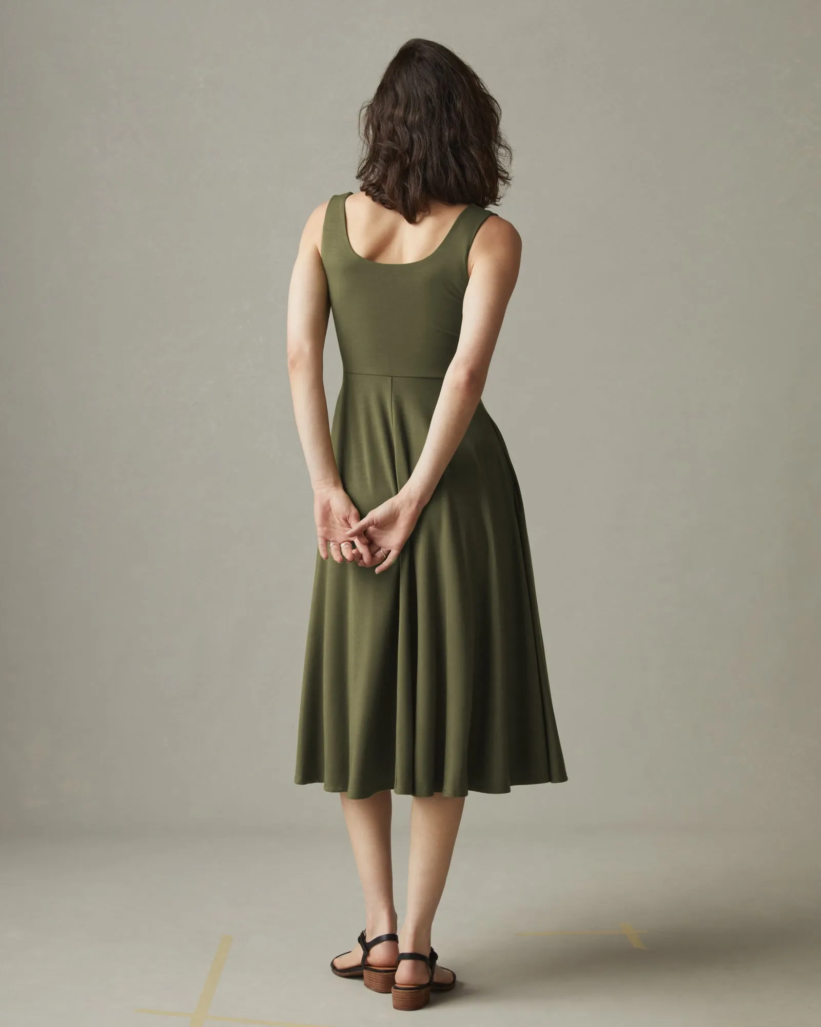 Flex Dress - Moss