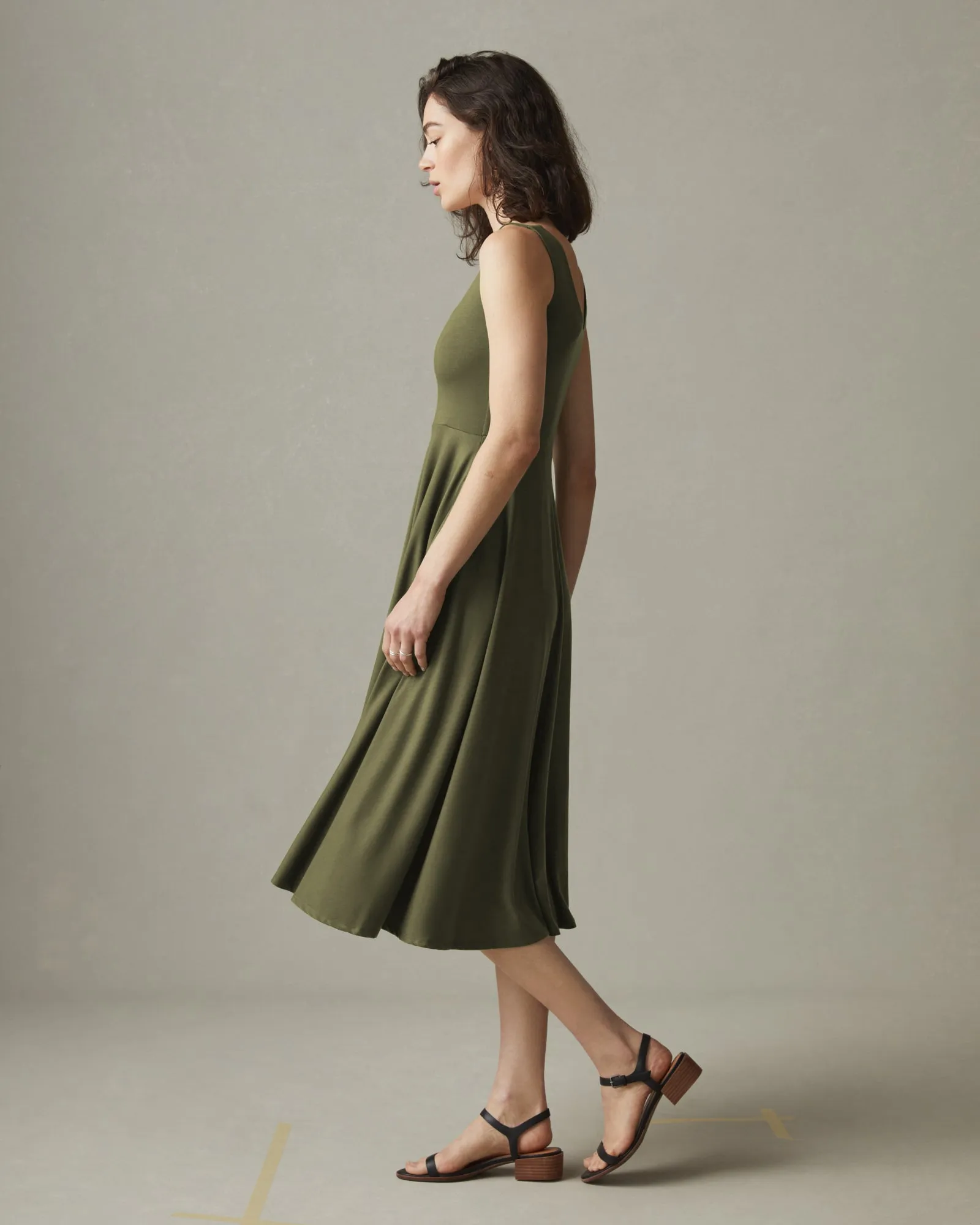 Flex Dress - Moss