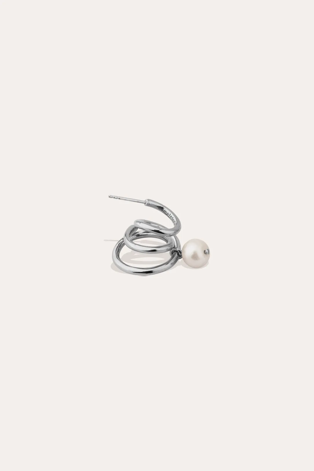 Flow - Pearl and Single Earring