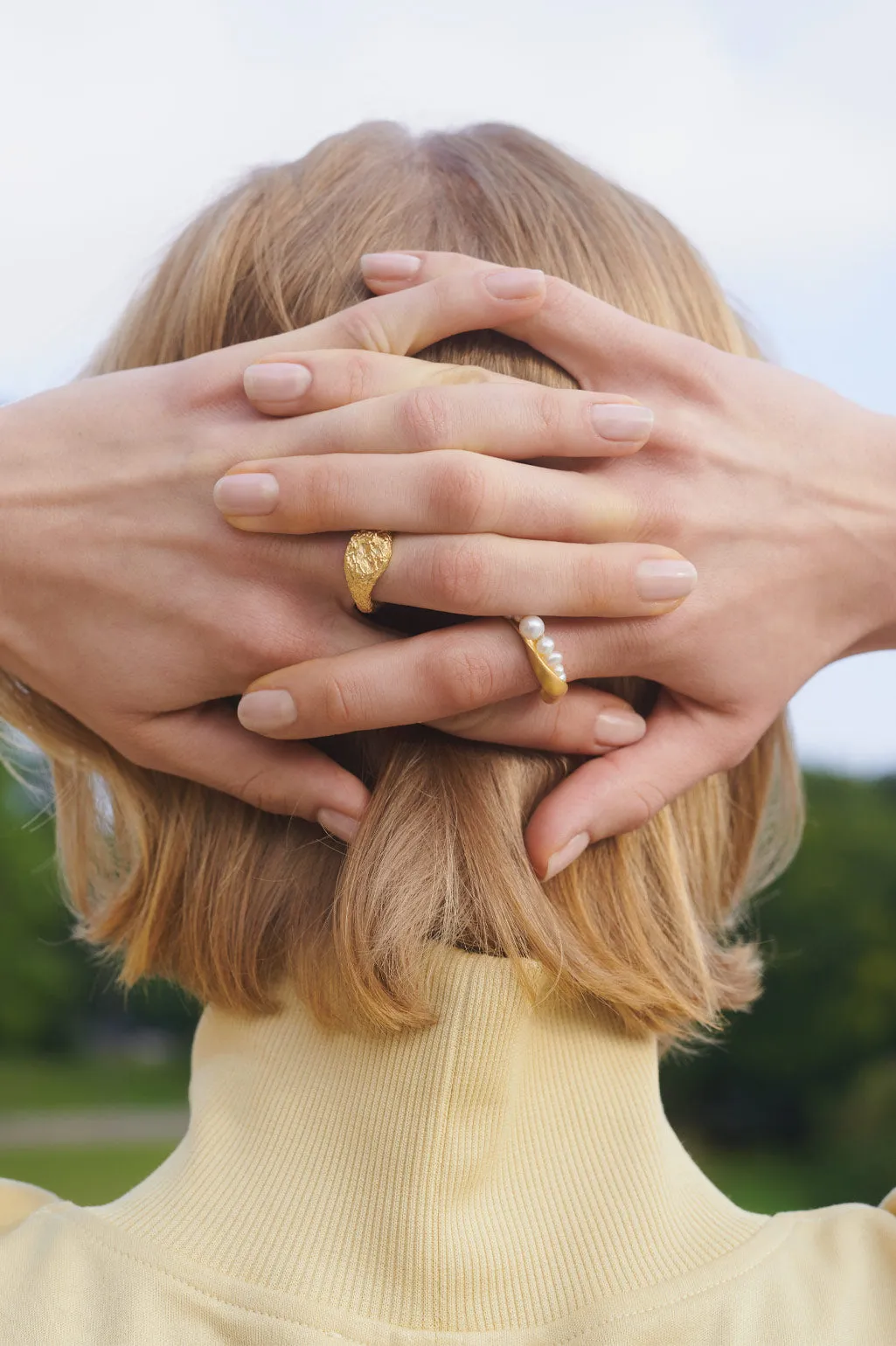 Foil - Gold Vermeil Ring