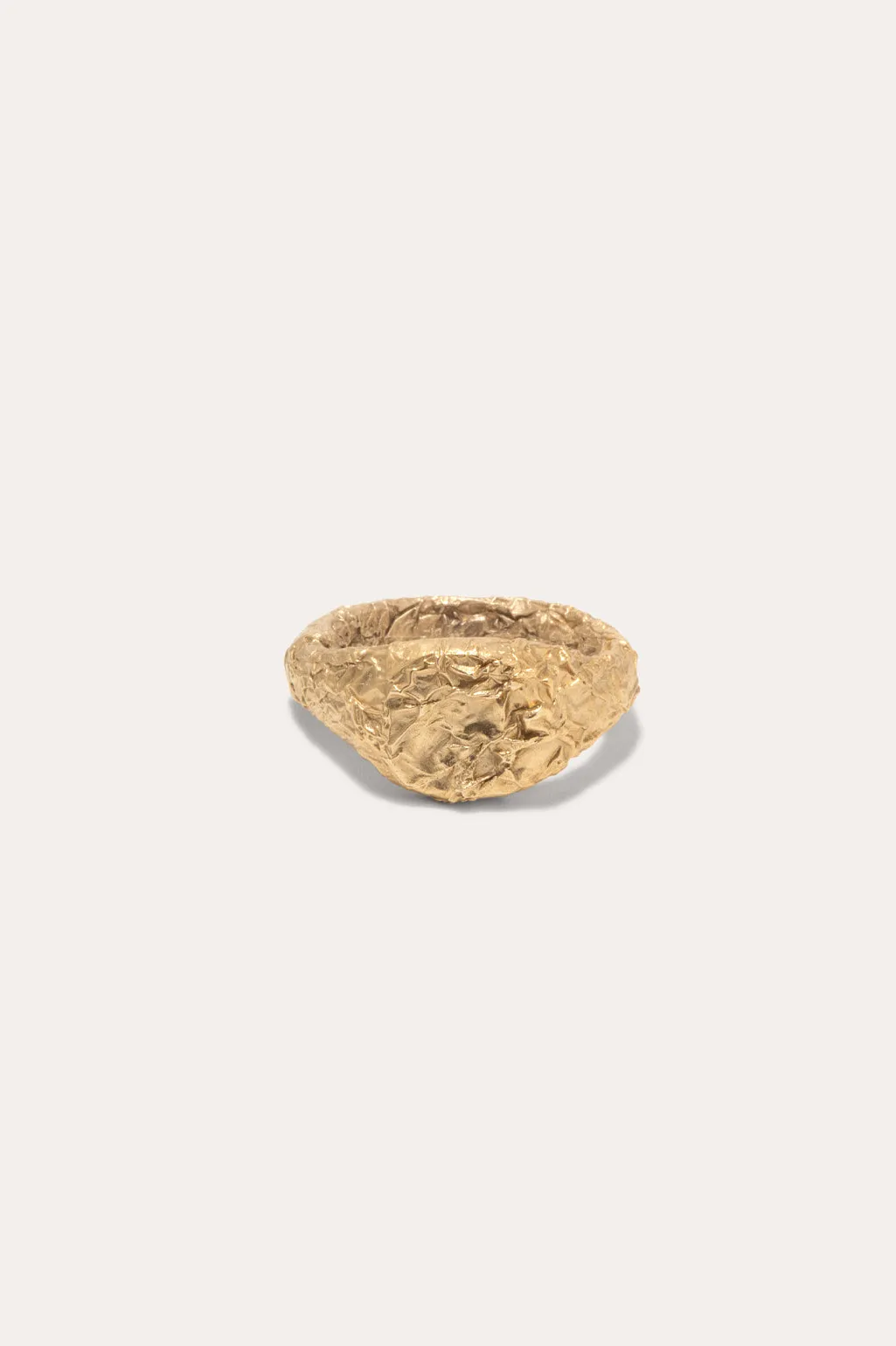 Foil - Recycled Gold Vermeil Ring